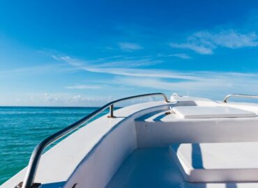 pov while sitting on a boat